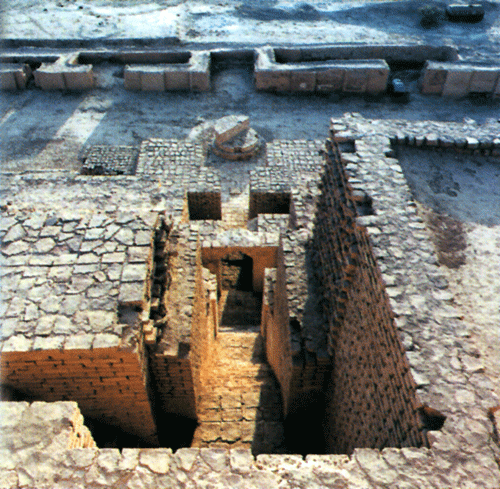 choqa zanbil ziggurat iran
